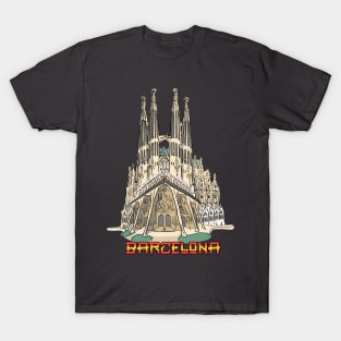 Barcelona Sagrada Familia T-Shirt